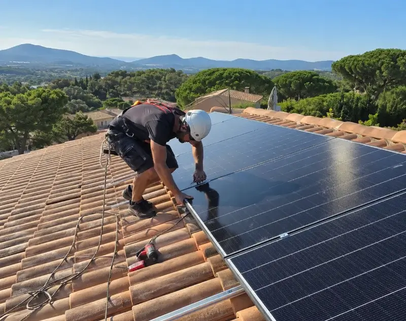 Installateur panneaux solaires Coustouges — pose photovoltaïque sur toiture